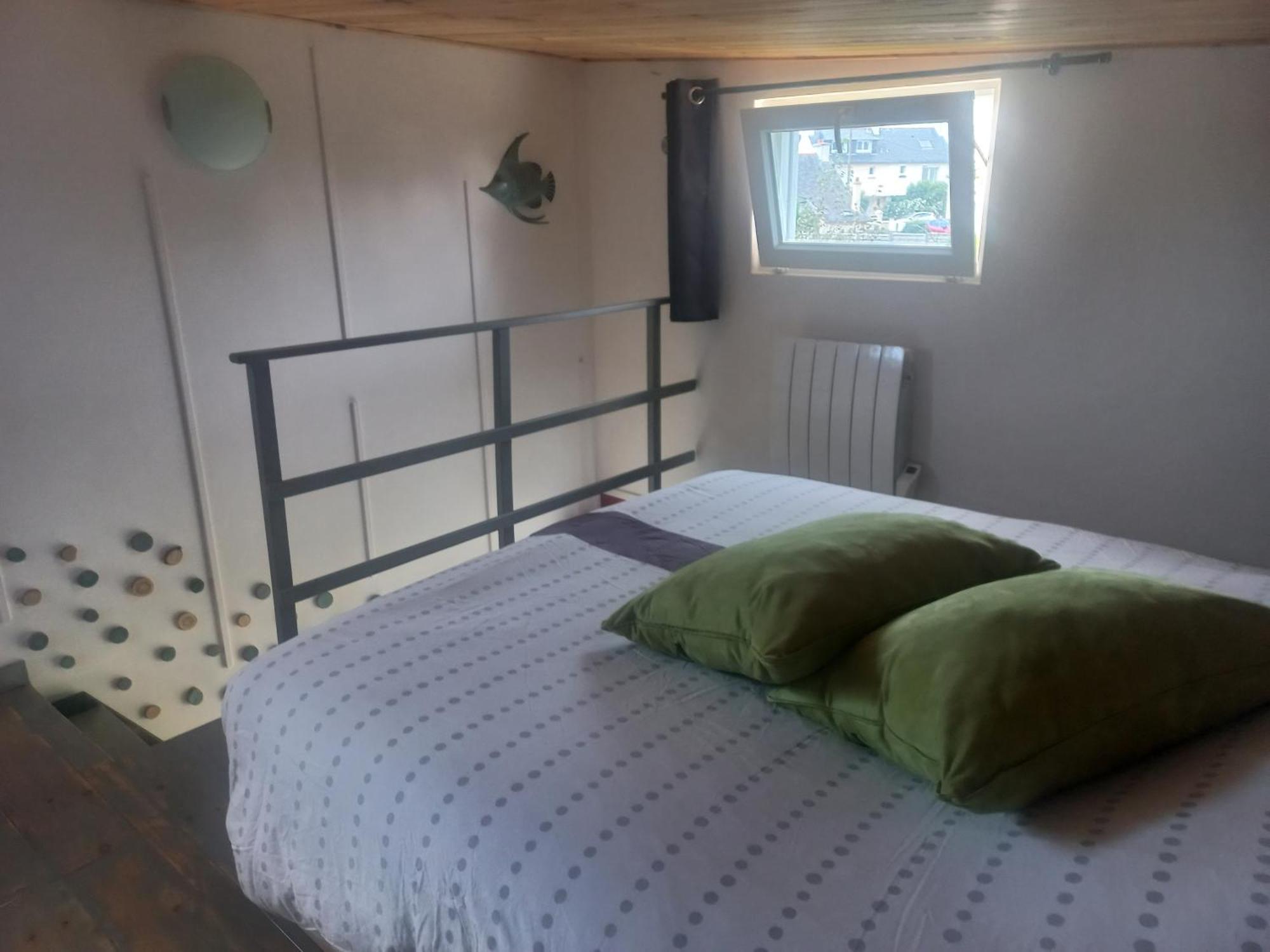 Studio Bois Independant Au Calme Concarneau Esterno foto